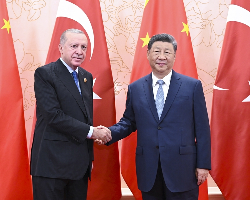 习近平会见土耳其总统埃尔多安