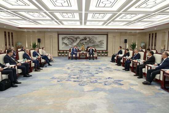 刘捷会见欧盟国家驻华大使代表团