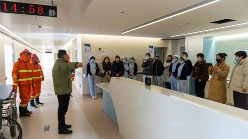郑州市第十五人民医院开展新病房楼消防疏散演练