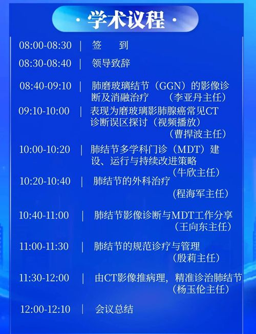 字【学术邀约】 ——第二期上街肺结节诊治学习班4月11日