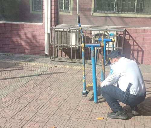 郑州市上街巡防巡查发现隐患,暖心检修获好赞